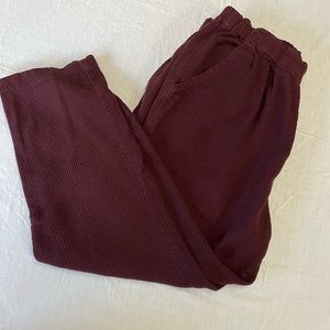 Democracy plus size burgundy pants